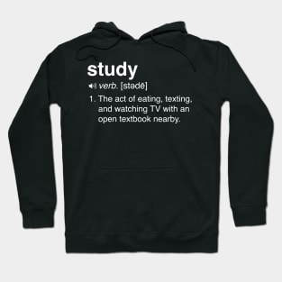 Study Verbs Hoodie